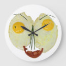 Buscar huevo frito relojes de pared Desayuno