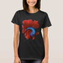 Buscar del acuario mujer camisetas Pescar