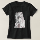 Buscar caballos blancos camisetas Para ella