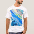 Buscar textura de madera camisetas Azul