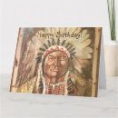 Buscar jefe indio tarjetas Hombre