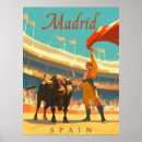Buscar madrid posters Cartel de viaje