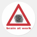 Buscar cerebro pegatinas Pensamiento