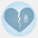 Buscar corazón roto postales Azul