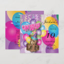 Buscar mono cuadradas invitaciones Para niños