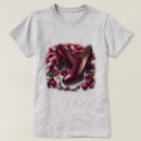 Buscar cerezas rojas camisetas Para ella
