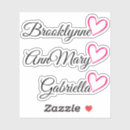 Buscar medidas pegatinas Para ella