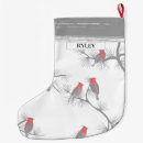 Buscar aves calcetines navideños Nieve
