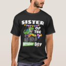 Buscar hermana monos camisetas Cumpleaños