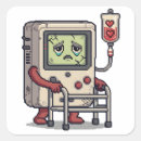 Buscar gamers pegatinas Videojuego vintage
