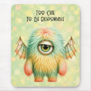 Buscar monstruos alfombrillas de raton General y unisex