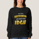 Buscar historiador sudaderas Para