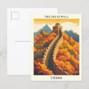 Buscar gran muralla china postales Ilustracion