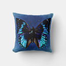 Buscar mariposa pintada cojines Azul