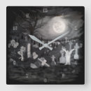 Buscar cuervo relojes de pared Luna llena