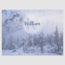 Buscar abetos papel de seda Invierno