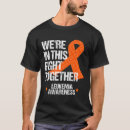 Buscar ayuda de la leucemia camisetas Caridad