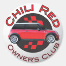 Buscar chile pegatinas Rojo