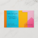 Buscar fondo colorido tarjetas de visita Para ella