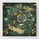 Buscar engranajes del steampunk relojes de pared Elegante