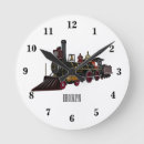 Buscar locomotoras vapor de relojes de pared General y unisex