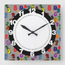 Buscar división relojes de pared Multiplicación