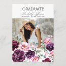 Buscar floral invitaciones graduacion Elegante