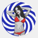 Buscar bikini pegatinas Chica