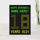 Buscar edad 18 tarjetas General y unisex