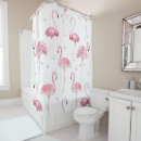 Buscar flamenco rosado cortinas de baño Moderno