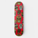 Buscar día mexicano los muertos de tablas de skate Colorido