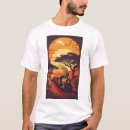 Buscar jirafa africana camisetas Africano