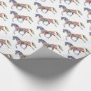 Buscar amante del caballo papel de regalo Chica