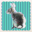 Buscar conejo posavasos Azul