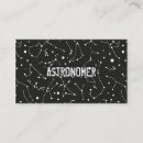 Buscar astrónomo tarjetas de visita Ciencia
