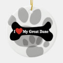 Buscar daneses adornos Perro