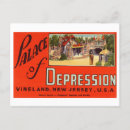 Buscar depresión postales Vintage