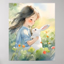 Buscar conejo lindo posters General y unisex