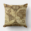 Buscar mapas antiguos cojines General y unisex