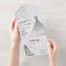 Buscar damasco de plata invitaciones Para ella