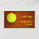 Buscar coche tenis de tarjetas de visita Profesional