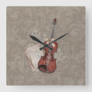Buscar violin relojes de pared Música