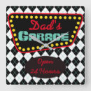 Buscar garage relojes de pared Retro