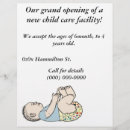 Buscar cuidado de niños flyers Bebé