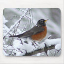 Buscar petirrojos alfombrillas de raton Nieve