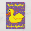 Buscar pato amarillo invitaciones Para todos