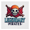 Buscar banderas cruzadas posters Jolly roger