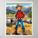 Buscar vaquero arte Niño
