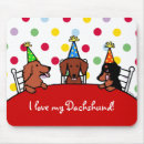 Buscar perro salchicha de alfombrillas de raton Lindo