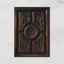 Buscar tallado madera de tarjetas de visita Carpintería